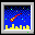 The Berkeley Systems After Dark icon, showing a skyline at night with a meteorite falling.