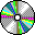 A generic CD-ROM icon.